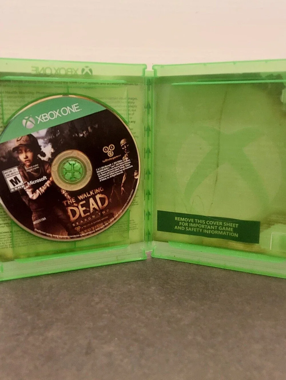 The Walking Dead Season Two 2 Microsoft Xbox One the Walking Dead telltale games